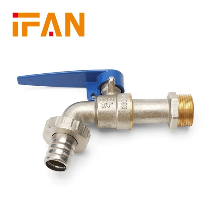 High Pressure Manual Brass Bibcock